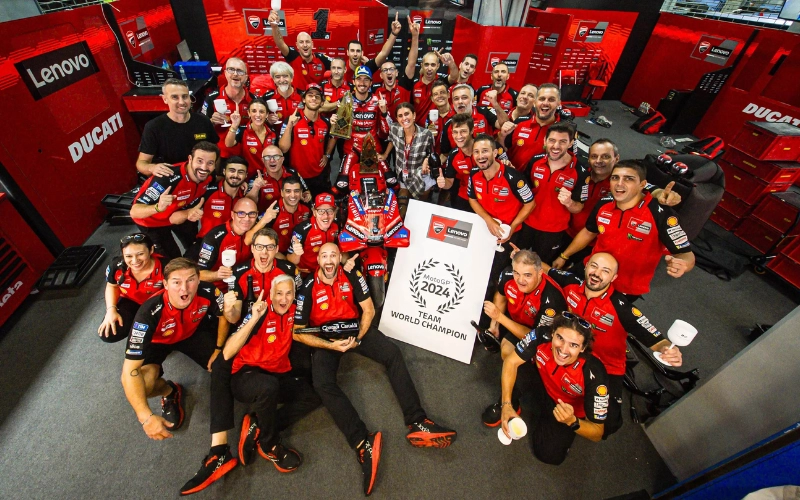 ducati lenovo campeon motogp