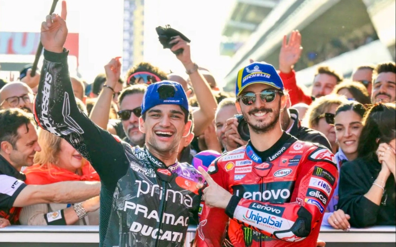 bagnaia y martin motogp